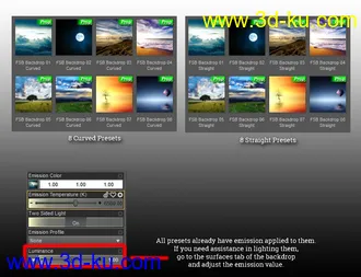 3D打印模型FantasyScapes Backdrops Volume 1的图片