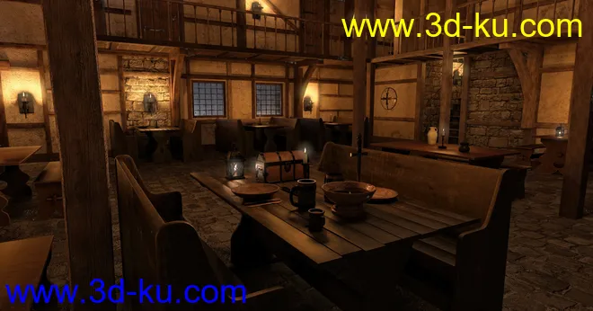FG Medieval Tavern模型的图片2