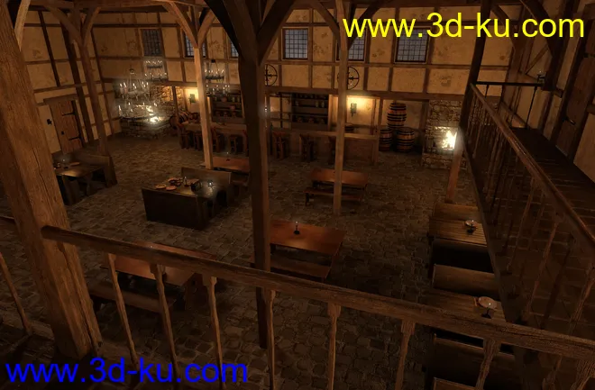 FG Medieval Tavern模型的图片4