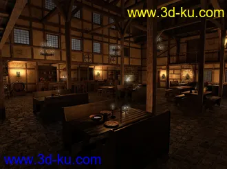 3D打印模型FG Medieval Tavern的图片
