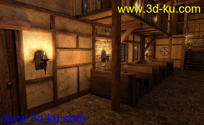 FG Medieval Tavern模型的图片7