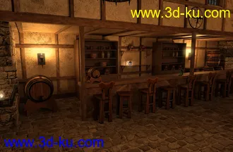 3D打印模型FG Medieval Tavern的图片