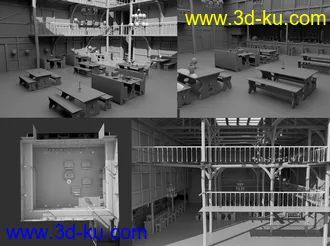 3D打印模型FG Medieval Tavern的图片