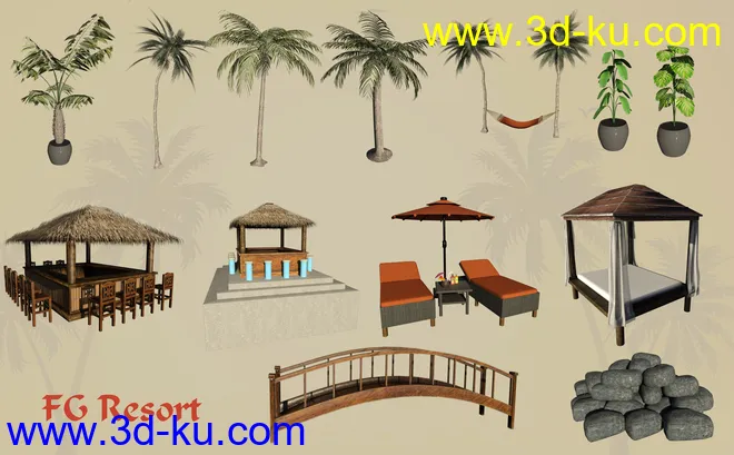 FG Resort模型的图片4