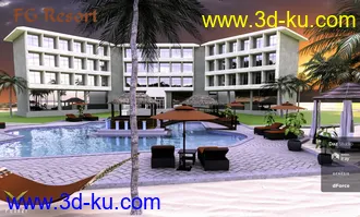 3D打印模型FG Resort的图片