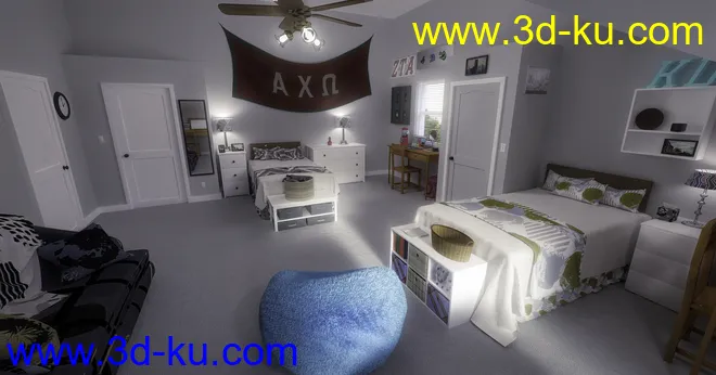 FG Sorority Dorm模型的图片2