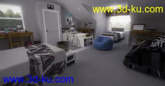 3D打印模型FG Sorority Dorm的图片