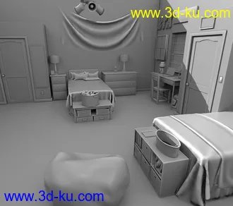 3D打印模型FG Sorority Dorm的图片