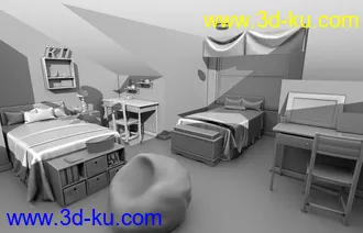 3D打印模型FG Sorority Dorm的图片