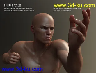 3D打印模型Fight Lab - Poses and Expressions for Genesis 8 Male的图片