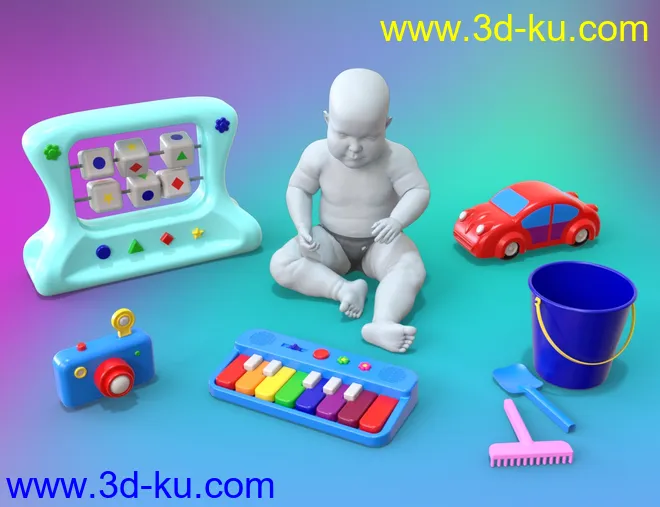 First Toys and Stuff for Babies模型的图片2