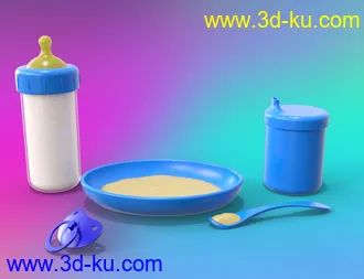 3D打印模型First Toys and Stuff for Babies的图片