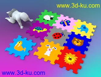 3D打印模型First Toys and Stuff for Babies的图片