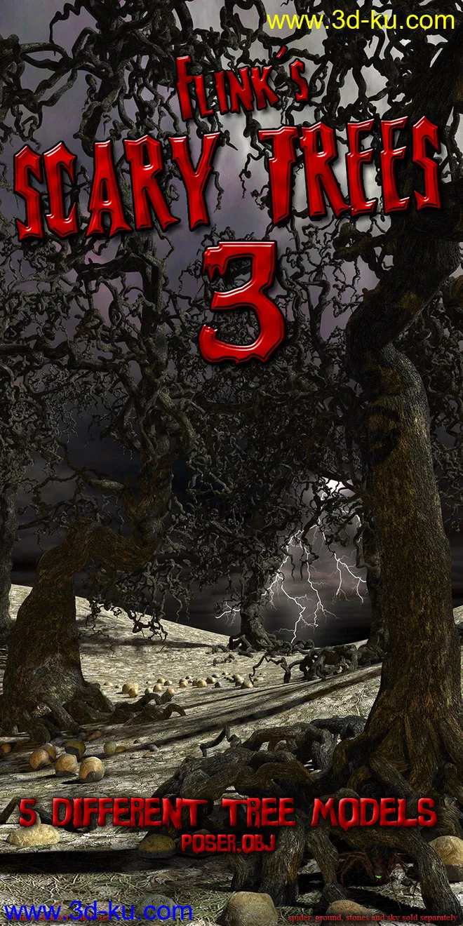 Flinks Scary Trees 3模型的图片1