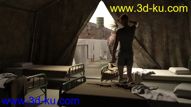 Forward Operating Base Shower Facility模型的图片5