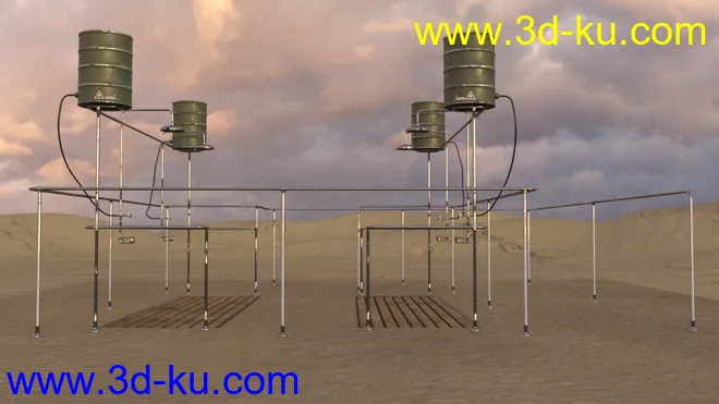 Forward Operating Base Shower Facility模型的图片10