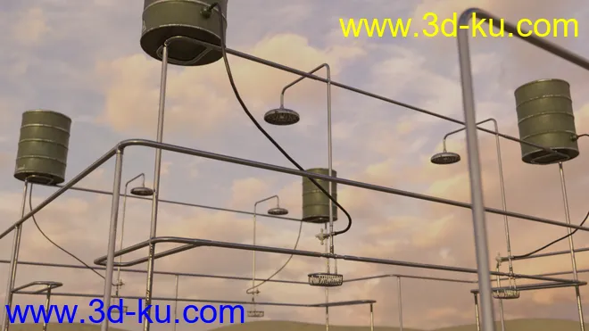 Forward Operating Base Shower Facility模型的图片11