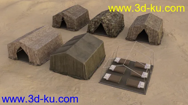 Forward Operating Base Shower Facility模型的图片15