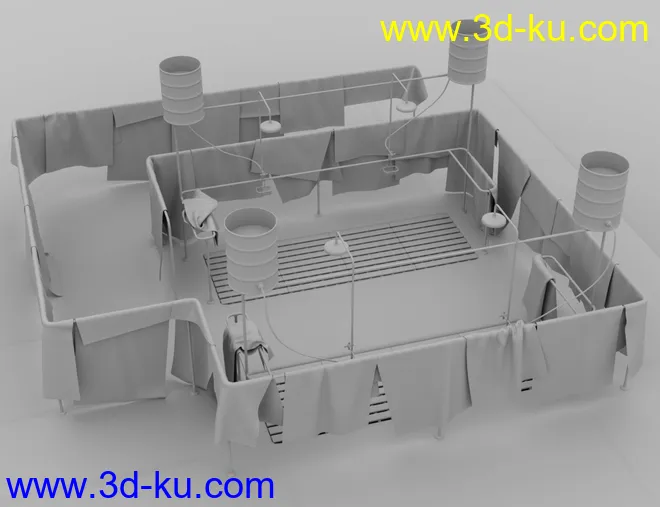 Forward Operating Base Shower Facility模型的图片17