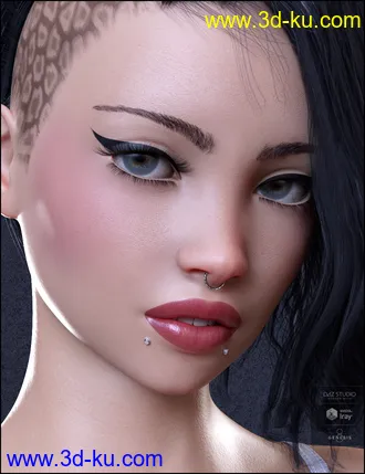 3D打印模型Friday for Genesis 8 Female的图片