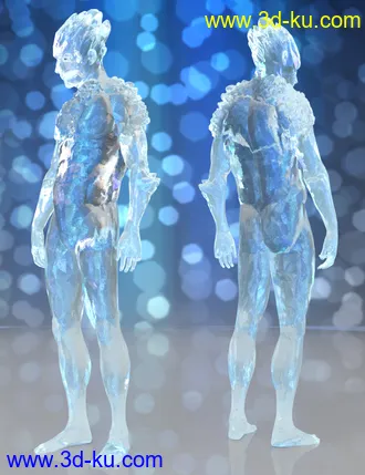 3D打印模型Frosty and the Matchstick Man HD for Genesis 8 Male(s)的图片