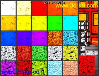 FSL Tactical Shaders and Backdrop Iray模型的图片6