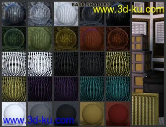 3D打印模型FSL Tactical Shaders and Backdrop Iray的图片
