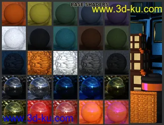 3D打印模型FSL Tactical Shaders and Backdrop Iray的图片