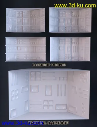 3D打印模型FSL Tactical Shaders and Backdrop Iray的图片