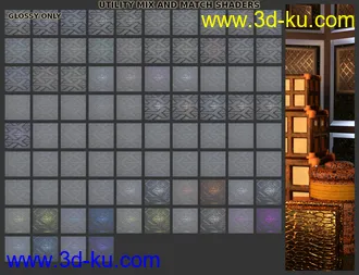 3D打印模型FSL Tactical Shaders and Backdrop Iray的图片