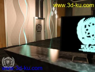 3D打印模型Fulcrum University Lobby的图片