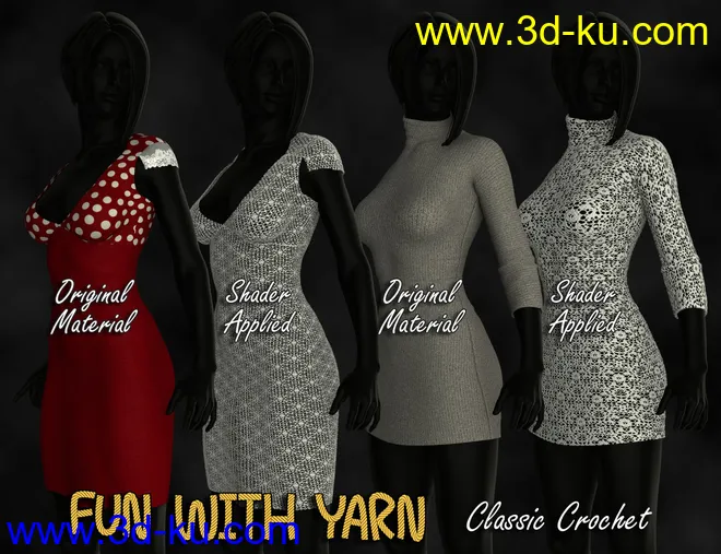 Fun With Yarn – Classic Crochet模型的图片2