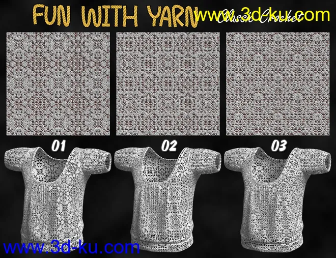 Fun With Yarn – Classic Crochet模型的图片4