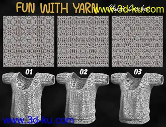3D打印模型Fun With Yarn – Classic Crochet的图片