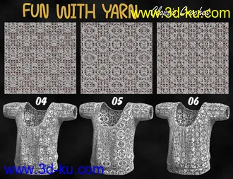 3D打印模型Fun With Yarn – Classic Crochet的图片