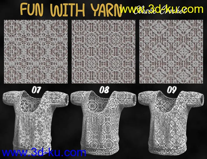 Fun With Yarn – Classic Crochet模型的图片6
