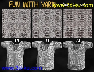 3D打印模型Fun With Yarn – Classic Crochet的图片