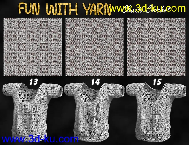 Fun With Yarn – Classic Crochet模型的图片8