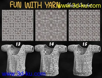 3D打印模型Fun With Yarn – Classic Crochet的图片