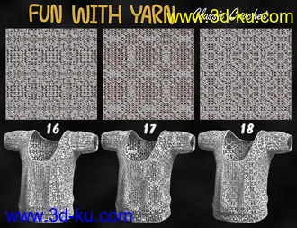 3D打印模型Fun With Yarn – Classic Crochet的图片