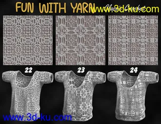 3D打印模型Fun With Yarn – Classic Crochet的图片