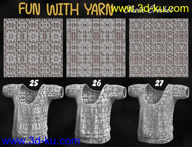 Fun With Yarn – Classic Crochet模型的图片12