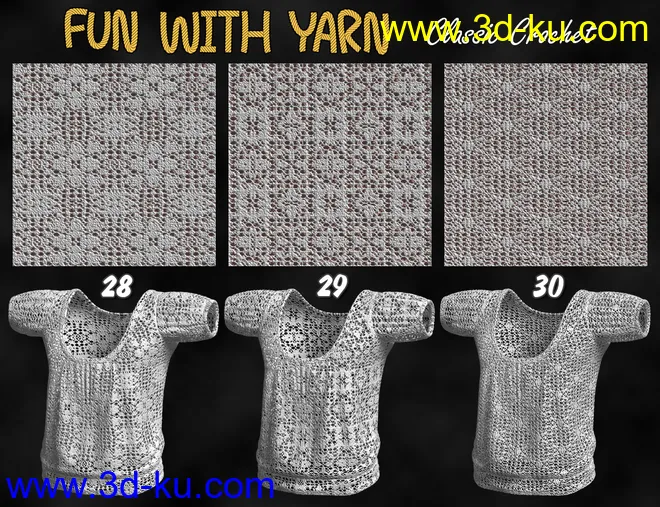 Fun With Yarn – Classic Crochet模型的图片13
