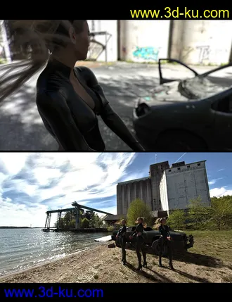 3D打印模型Gangsta - DAZ Studio Iray HDRI Pack的图片