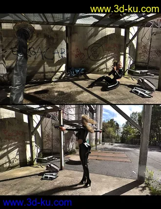 3D打印模型Gangsta - DAZ Studio Iray HDRI Pack的图片