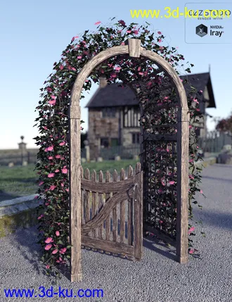 3D打印模型Garden Arches Vol 1的图片