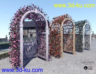 3D打印模型Garden Arches Vol 1的图片