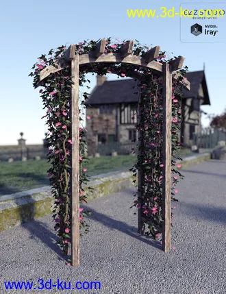 3D打印模型Garden Arches Vol 1的图片
