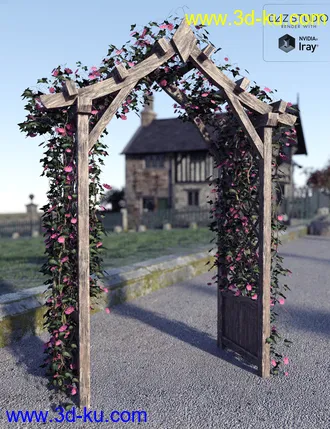 3D打印模型Garden Arches Vol 1的图片