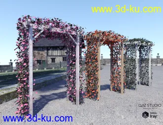 3D打印模型Garden Arches Vol 1的图片